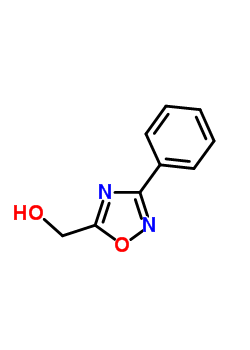 (3-Phenyl-1,2,4-oxadiazol-5-yl)methanol Structure,5543-33-9Structure