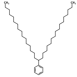 (1-Hexadecylheptadecyl)benzene Structure,55517-74-3Structure