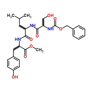 N-(phenylmethoxy)carbonyl-l-ser-l-leu-l-tyr-ome Structure,55517-95-8Structure