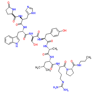 Ala(6)-des-gly(10)-lhrh propylamide Structure,55533-06-7Structure