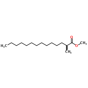 2-Methylmyristic acid methyl ester Structure,55554-09-1Structure