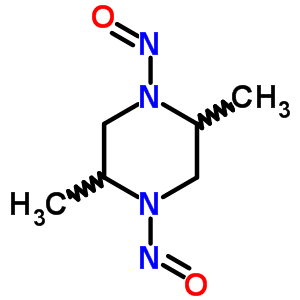 Piperazine, 2,5-dimethyl-1,4-dinitroso-(6ci,9ci) Structure,55556-88-2Structure