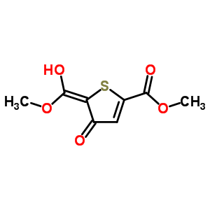 Dimethyl 3-hydroxythiophene-2,5-dicarboxylate Structure,5556-24-1Structure