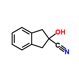 2-Hydroxy-1,3-dihydroindene-2-carbonitrile Structure,55589-21-4Structure