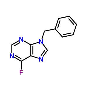 6-Fluoro-9-benzylpurine Structure,55600-75-4Structure