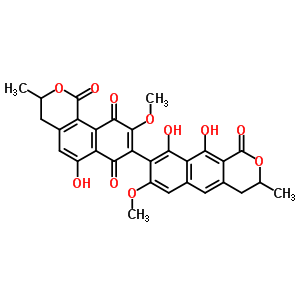 Viomellein Structure,55625-78-0Structure