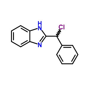 1H-benzimidazole,2-(chlorophenylmethyl)- Structure,55671-58-4Structure