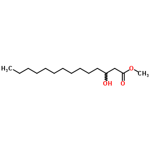 Methyl 3-hydroxytetradecanoate Structure,55682-83-2Structure