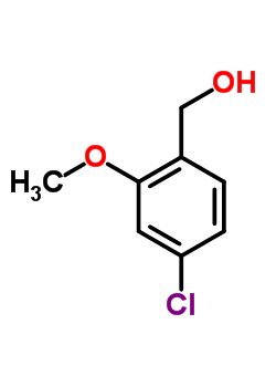 4-Chloro-2-methoxybenzyl alcohol Structure,55685-75-1Structure