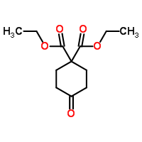 4-Oxo-1,1-cyclohexanedicarboxylic acid 1,1-diethyl ester Structure,55704-60-4Structure