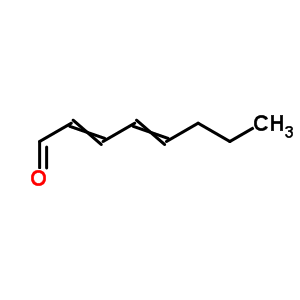 (2E,4E)-2,4-Octadienal Structure,5577-44-6Structure