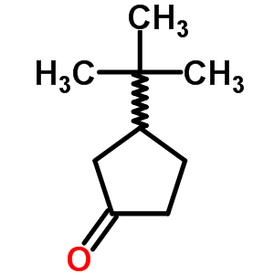 3-(Tert-butyl)cyclopentanone Structure,5581-94-2Structure