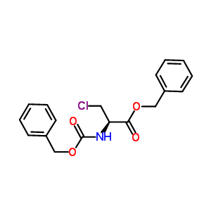 Benzyl n-[(benzyloxy)carbonyl]-3-chloroalaninate Structure,55822-82-7Structure