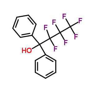 Benzenemethanol,a-(heptafluoropropyl)-a-phenyl-(9ci) Structure,559-54-6Structure