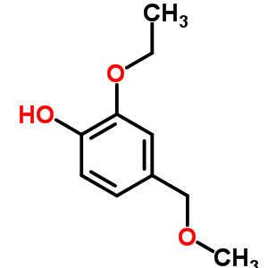 Phenol, 2-ethoxy-4-(methoxymethyl)- Structure,5595-79-9Structure