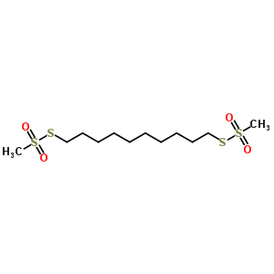 1,10-Decadiyl bismethanethiosulfonate Structure,56-02-0Structure