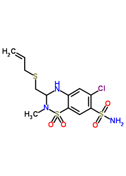 Methalthiazide Structure,5611-64-3Structure