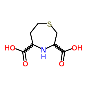 Perhydro-1,4-thiazepine-3,5-dicarboxylic acid Structure,56217-96-0Structure