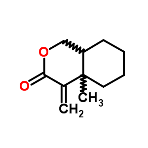 3H-2-benzopyran-3-one,octahydro-4a-methyl-4-methylene-, cis-(9ci) Structure,56247-19-9Structure