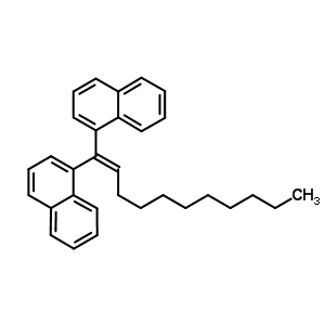 1,1’-(1-Undecen-1-ylidene)bisnaphthalene Structure,56247-76-8Structure