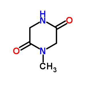 1-Methyl-2,5-piperazinedione Structure,5625-52-5Structure