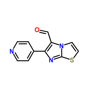 6-(Pyridin-4-yl)imidazo[2,1-b]thiazole-5-carbaldehyde Structure,562792-68-1Structure