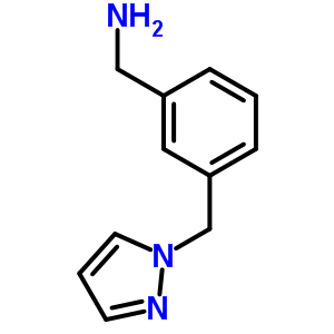 1-[3-(Aminomethyl)benzyl]-1h-pyrazole Structure,562803-76-3Structure