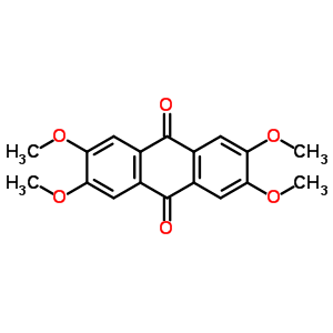 2,3,6,7-Tetramethoxyanthraquinone Structure,5629-55-0Structure