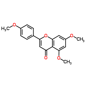 5,7,4-Trimethoxyflavone Structure,5631-70-9Structure