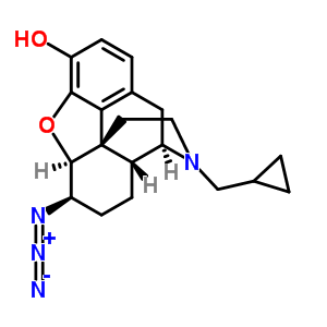 N-cyclopropylmethylnorazidomorphine Structure,56337-94-1Structure