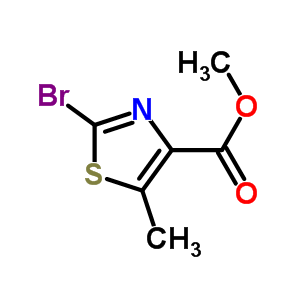 Methyl-2-bromo-5-methyl-thiazole-4-carboxylate Structure,56355-61-4Structure