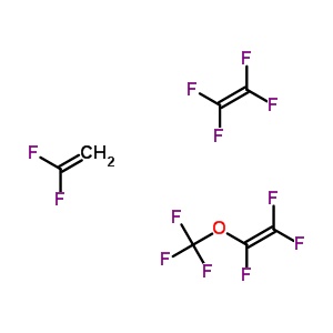 Tetrafluoroethene polymer with 1,1-difluoroethene and trifluoro(trifluoromethoxy)ethene Structure,56357-87-0Structure