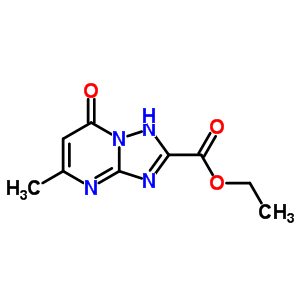 (1,2,4)Triazolo(1,5-a)pyrimidine-2-carboxylic acid,7-hydroxy-5-methyl-,ethyl ester Structure,56423-99-5Structure