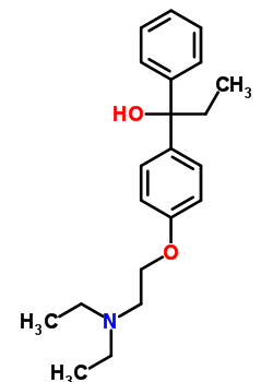 4-Diethylaminoethoxy-alpha-ethylbenzhydrol Structure,56431-20-0Structure