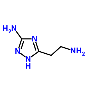 5-(2-Aminoethyl)-1h-1,2,4-triazol-3-amine Structure,56436-29-4Structure