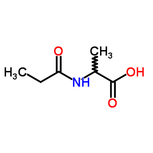 N-propionylalanine Structure,56440-46-1Structure