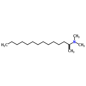 2-Tetradecanamine,n,n-dimethyl- Structure,56505-81-8Structure