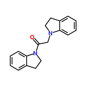 1-((2,3-Dihydro-1h-indol-1-yl)acetyl)-2,3-dihydro-1h-indole Structure,56533-62-1Structure