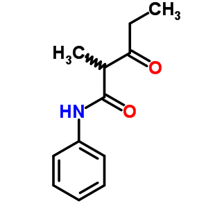 2-Methyl-3-oxo-n-phenyl-pentanamide Structure,5659-18-7Structure