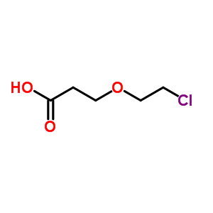 3-(2-Chloroethoxy)propanoic acid Structure,56638-07-4Structure