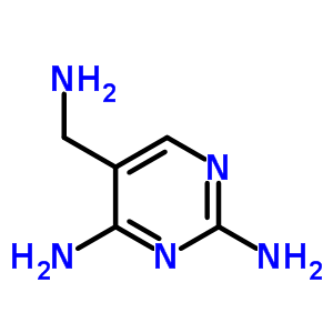 5-(Aminomethyl)pyrimidine-2,4-diaminedihydrochloride Structure,56741-99-2Structure