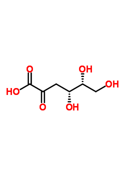 2-Oxo-3-deoxygalactonic acid Structure,56742-44-0Structure