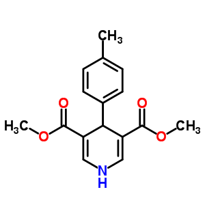 Dimethyl 4-(4-methylphenyl)-1,4-dihydropyridine-3,5-dicarboxylate Structure,56820-25-8Structure