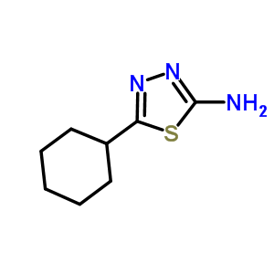 5-Cyclohexyl-1,3,4-Thiadiazol-2-amine Structure,56882-77-0Structure