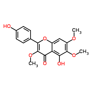 Penduletin Structure,569-80-2Structure