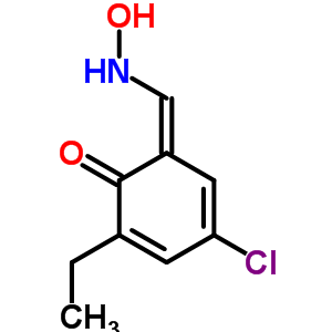 5-Chloro-3-ethyl-2-hydroxybenzaldehyde oxime Structure,56911-70-7Structure