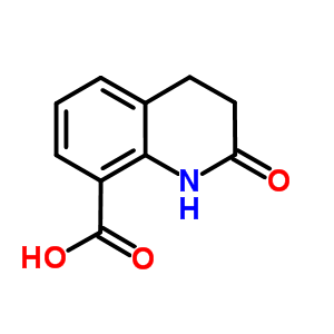 1,2,3,4-Tetrahydro-2-oxo-quinoline-8-carboxylic acid Structure,569344-28-1Structure