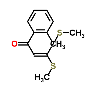 3,3-Bis-methylsulfanyl-1-o-tolyl-propenone Structure,56944-66-2Structure