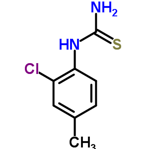 (2-Chloro-4-methyl-phenyl)thiourea Structure,57005-14-8Structure