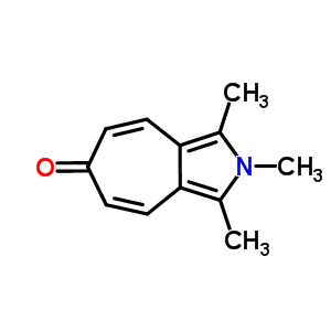 1,2,3-Trimethyl-2-azaazulene-6-one Structure,57015-32-4Structure